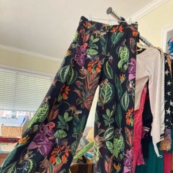 Oscar de la Renta Silk Trousers - Picture 3 of 16